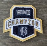 Wrestling Champion Patch