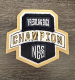 Wrestling Champion Patch