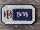 Wrestling Scholastic Team Patch