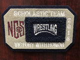 Wrestling Scholastic Team Patch
